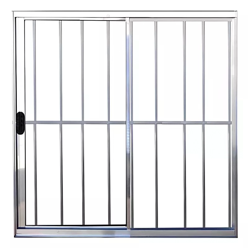 Janela De Alumínio Brilhante Vitro De Correr 2 Folhas Com Grade Cmc Linha Modular - 1.00 (l) X 1.20 (a)