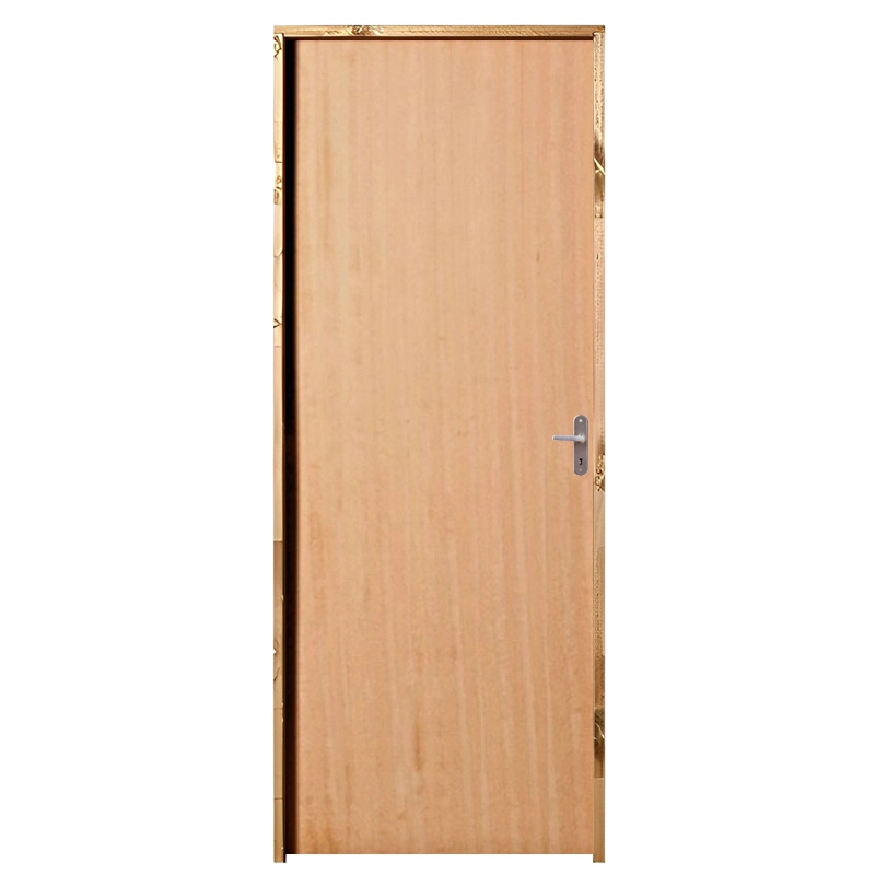 Porta De Madeira Semi-oca Padrão Angelim Lisa Bat.11 Cm Eco Fech. Comum Interna 2.10 X 72 Lado Esquerdo