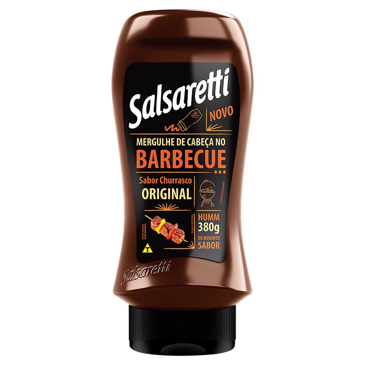 Molho Barbecue Churrasco Original Salsaretti Squeeze 380g