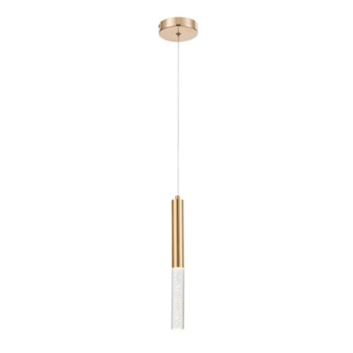 Pendente Led Crateris 3w 3000k 240lm Dourado-astra