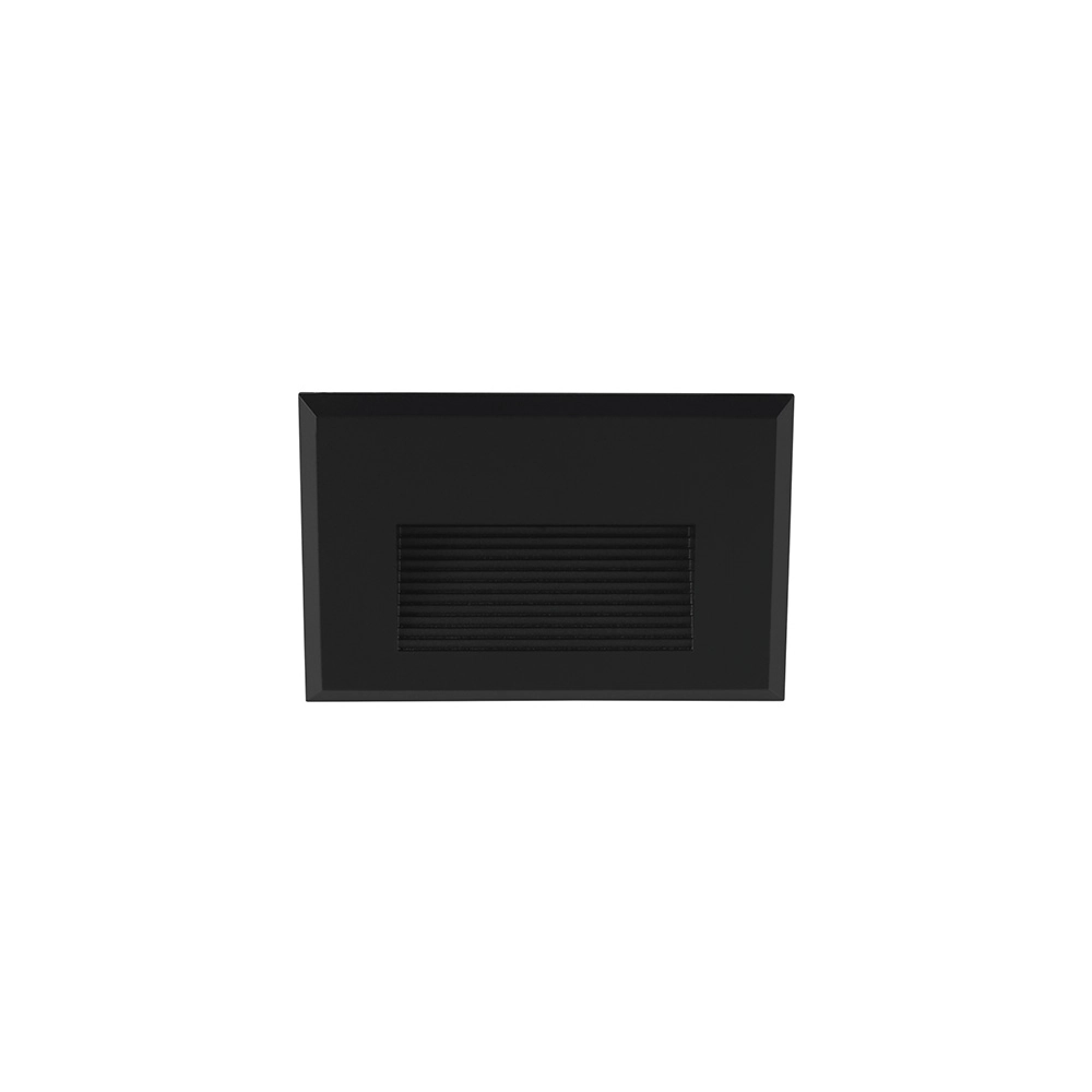 Balizador Astraled Wiley De Embutir Led 2w Bivolt Preto 3000k Luz Amarela Bl-6721
