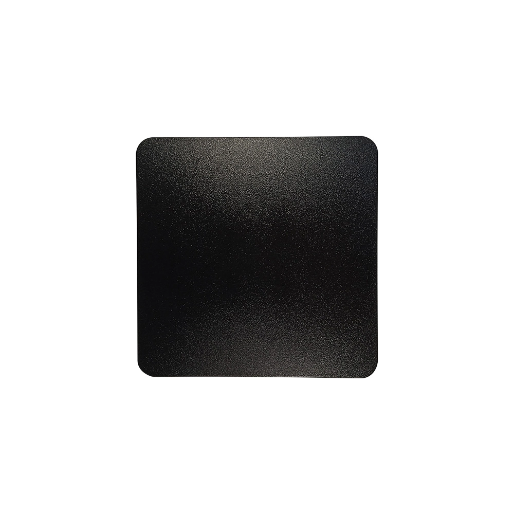 Arandela Astraled Mirach Led Quadrada 6w Bivolt Preto Ad-4045