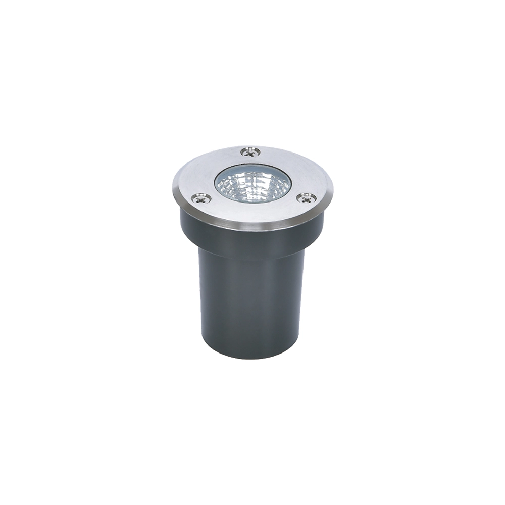 Embutido De Solo Led Astraled Es-6911 5w Bivolt Prata 3000k Luz Amarela 3000k Luz Amarela Es-6911