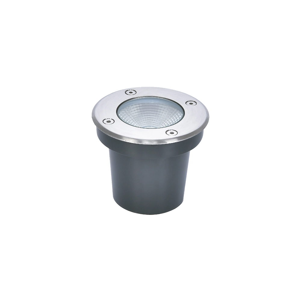Embutido De Solo Led Astraled Es-6913 Felis 10w Bivolt Prata 3000k Luz Amarela 3000k Luz Amarela Es-6913