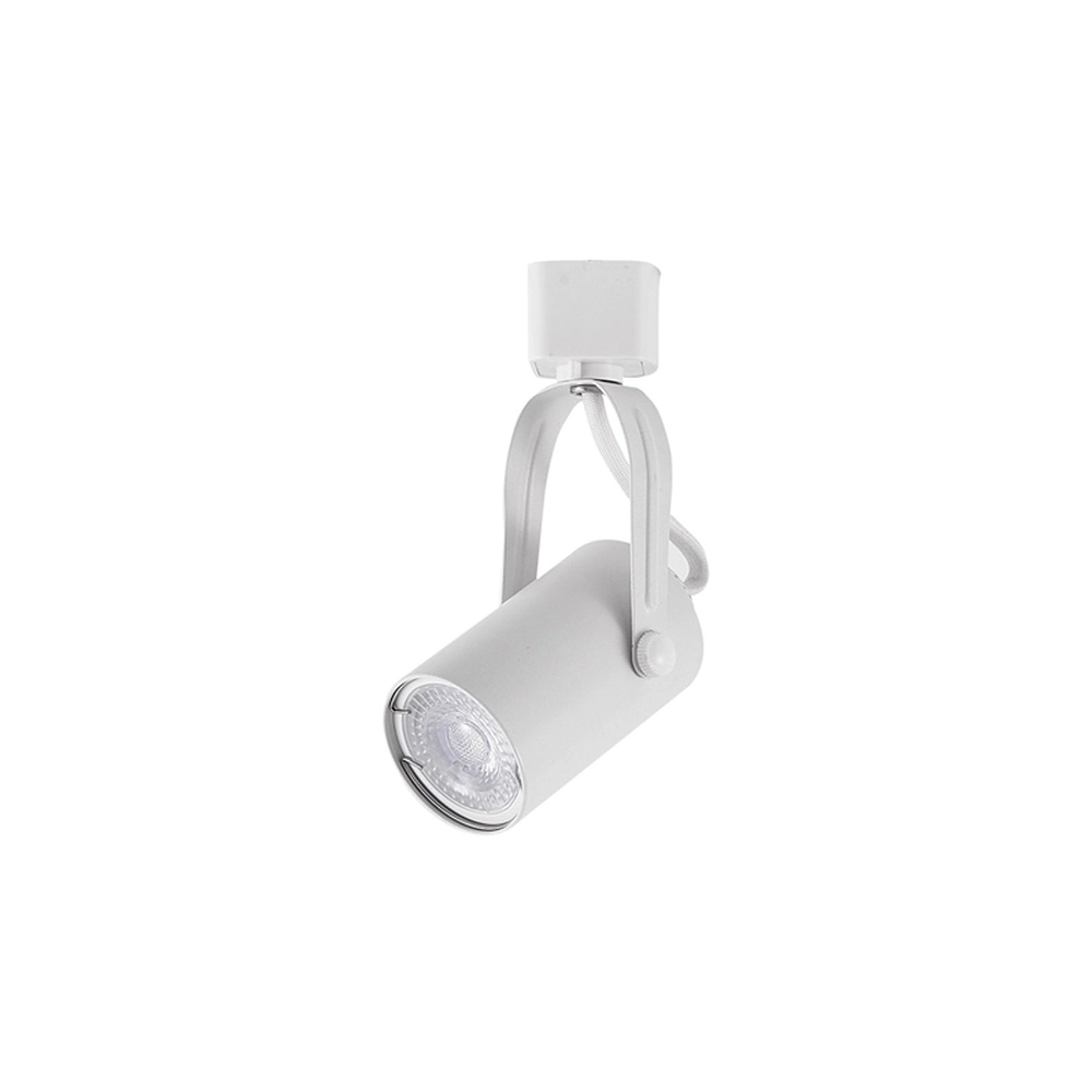 Spot Direcionável Para Trilho Eletrificado Astraled Columba Mr16 Gu10 Bivolt Branco St-7738