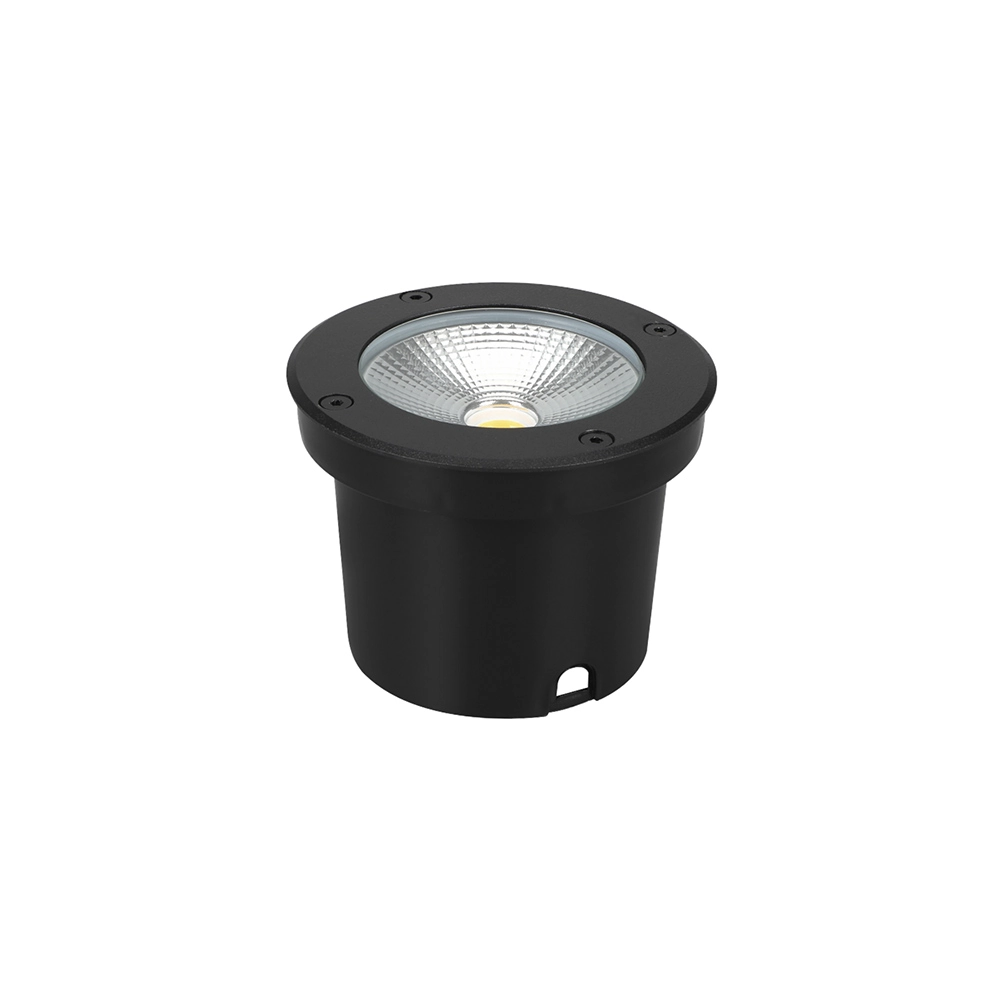 Embutido De Solo Led Astraled Es-6920 Felis 20w Bivolt Preto 3000k Luz Amarela 3000k Luz Amarela Es-6920