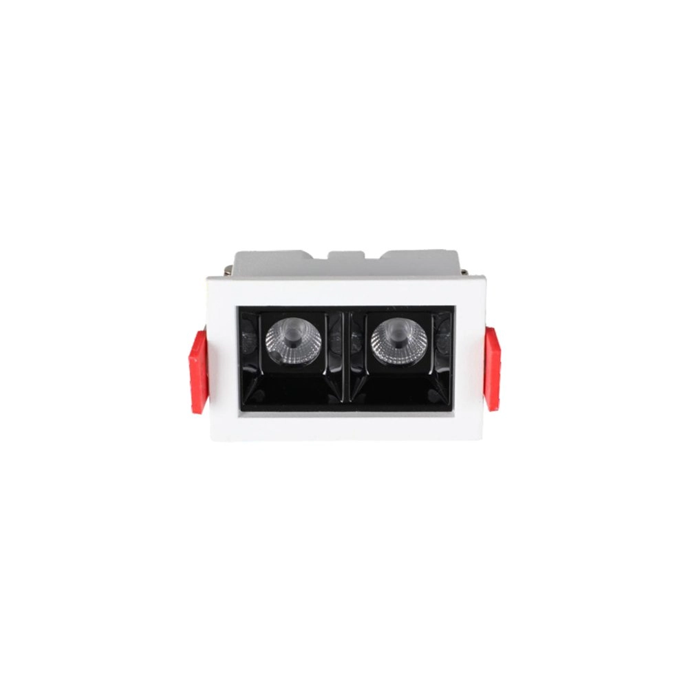 Spot De Embutir Astraled Downlight Evon Led 4w Bivolt Branco / Preto - 4000k - Luz Neutra