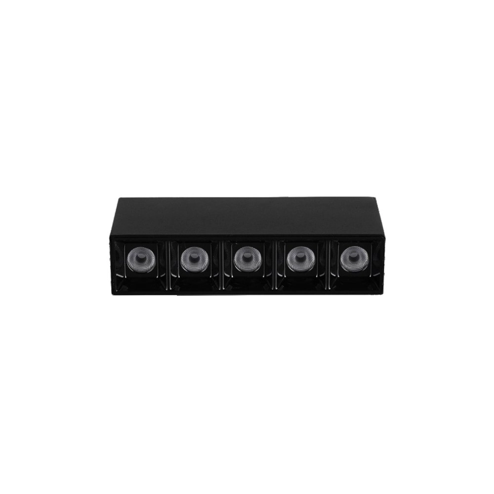 Spot De Sobrepor Astraled Downlight Evon Led 10w Bivolt Preto - 3000k - Luz Amarela
