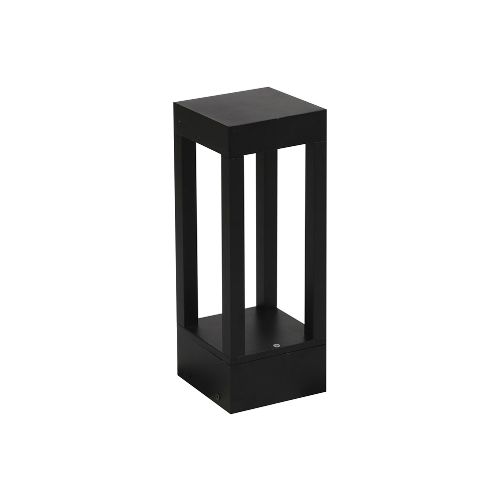 Poste Balizador De Jardim Astraled Jovy 30cm 7w Bivolt Preto Bl-6753