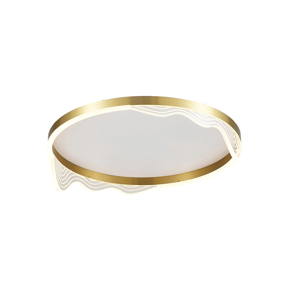 Plafon Astraled Lomy P-9944 Led Bivolt Dourado Dourado P-9944