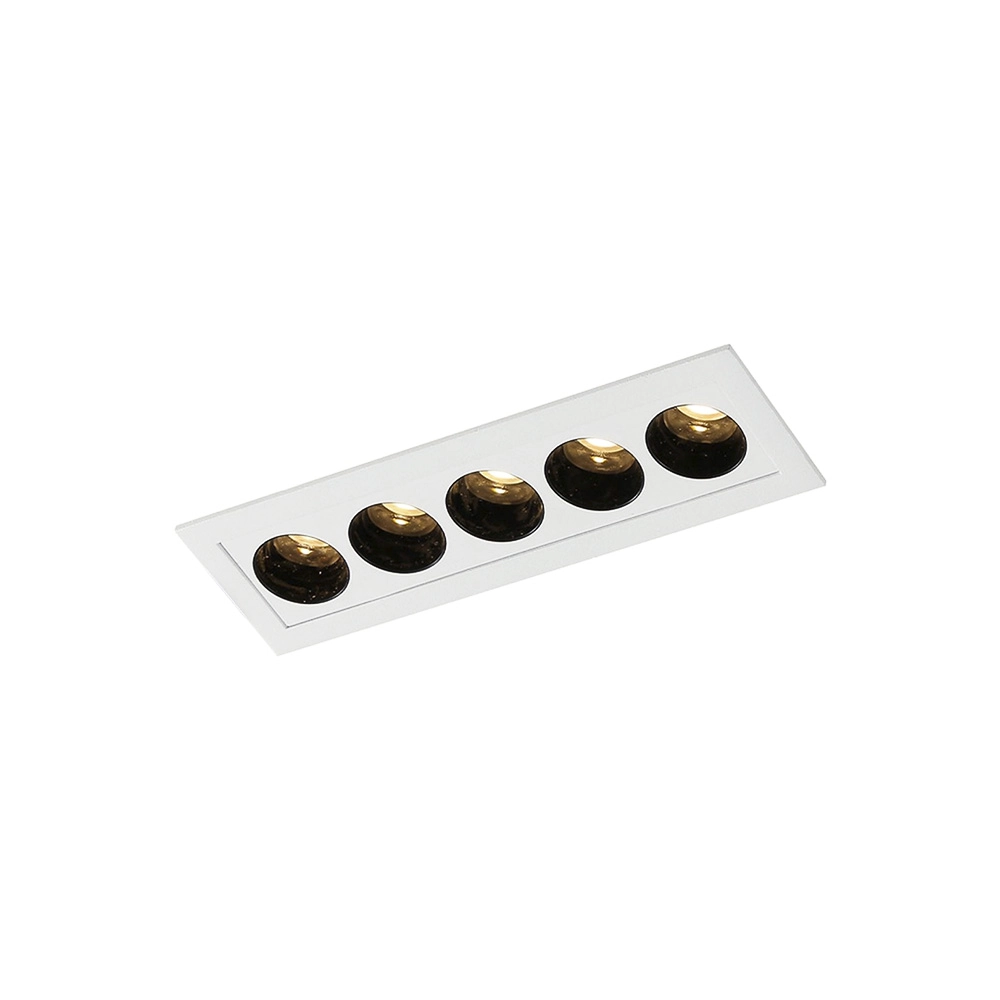 Spot De Embutir Astraled Downlight Ashok Led Alto Irc 90 10w Bivolt Branco 3000k Luz Amarela Dl-7234