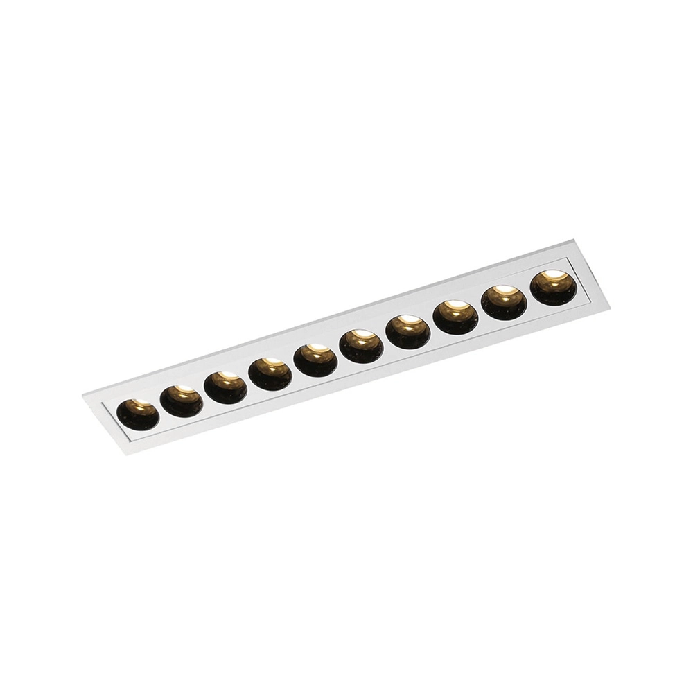 Spot De Embutir Astraled Downlight Ashok Led Alto Irc 90 20w Bivolt Branco 3000k Luz Amarela Dl-7238