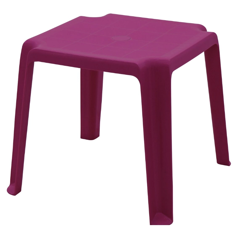 Mesa Tramontina Inf Adolet Rosa Und