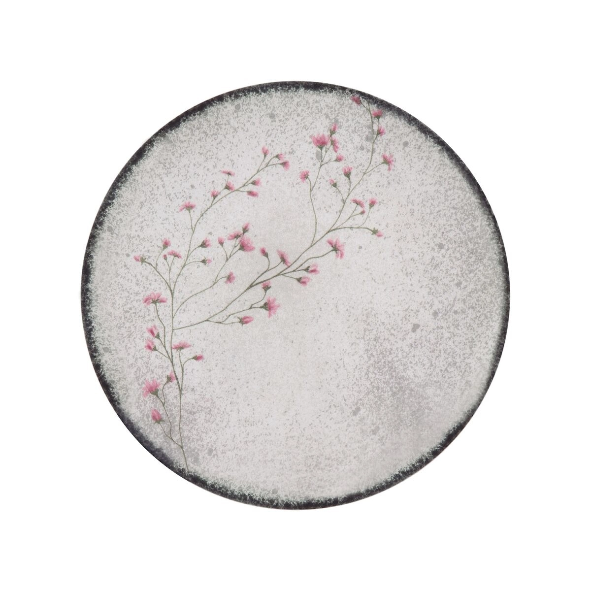 Prato Raso Porcelana Floralis 25cm 96580080 Tramontina