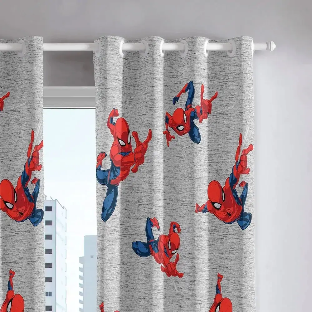 Corta Luz Ilhos Spider Man Urbano 2.40x1.70m 1405 Bella Janela
