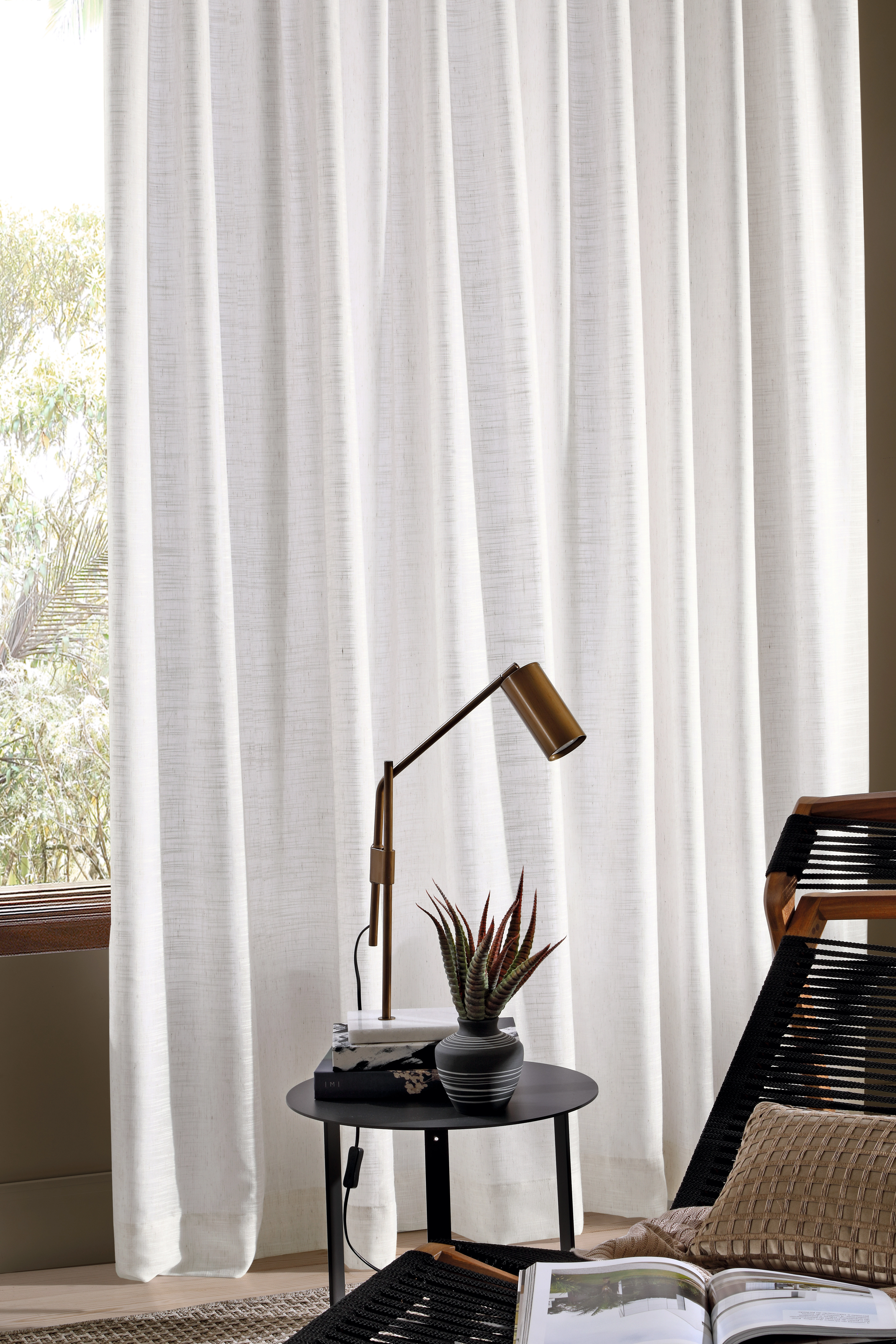 Cortina Duo Monaco Linho 3.00x1.70m 649033216201011 641 Bella Janela