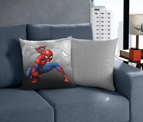 Capa Almofada Spiderman Power 45x45cm 1013.174 Bella Janela