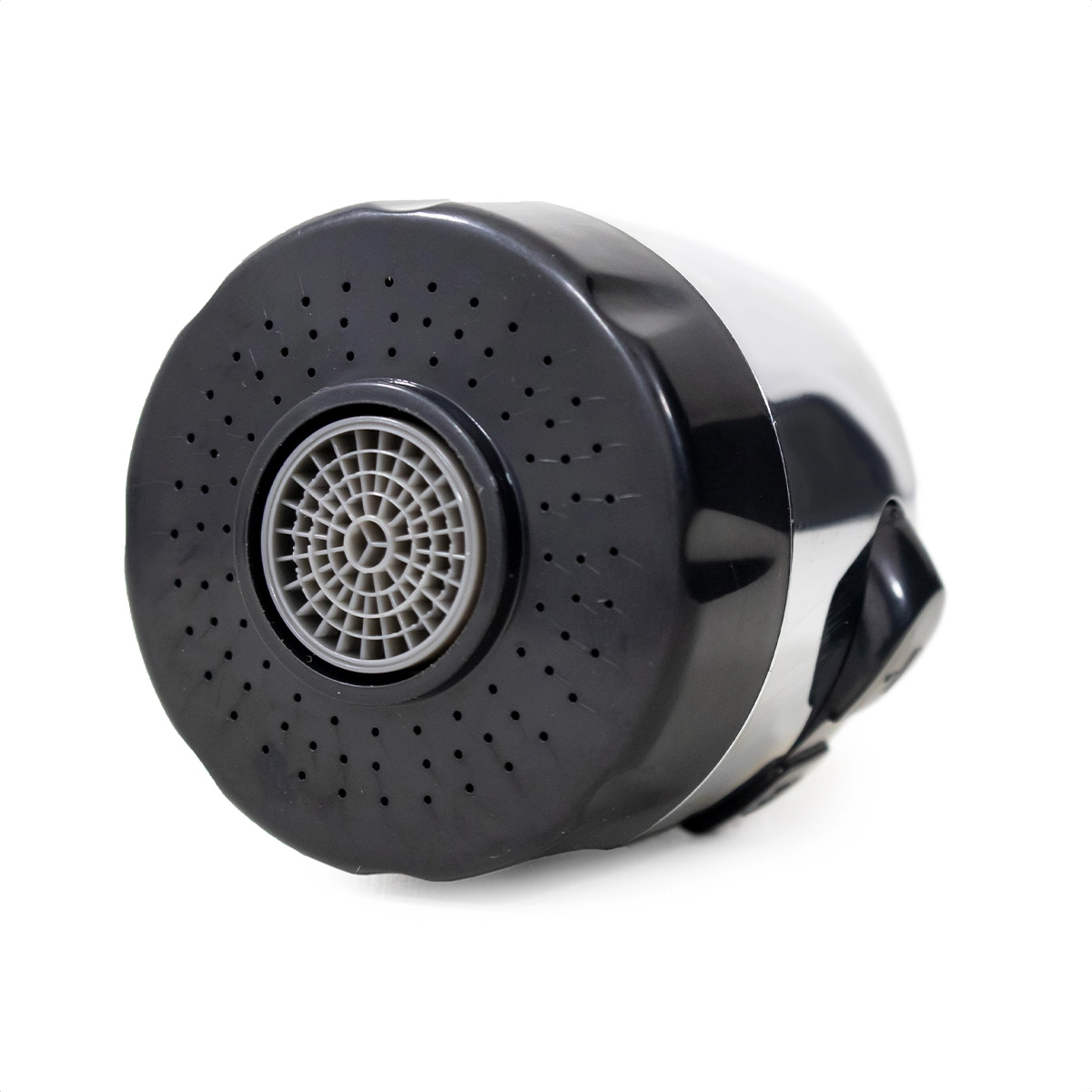Bico Arejador Duplo Jato Abs Preto Para Torneira Gourmet