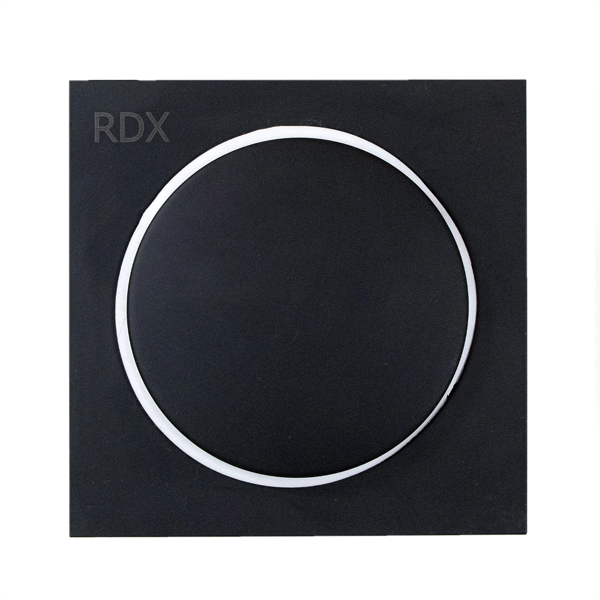 Ralo Click Quadrado 15x15 Metal Preto Fosco Rdx