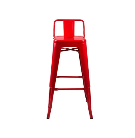 Banqueta Prizi Vermelha 61cm Mvx