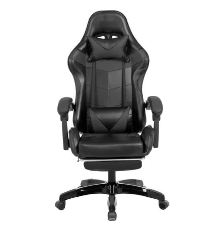 Cadeira Gamer Prizi Canvas Preta 903877801 Mvx
