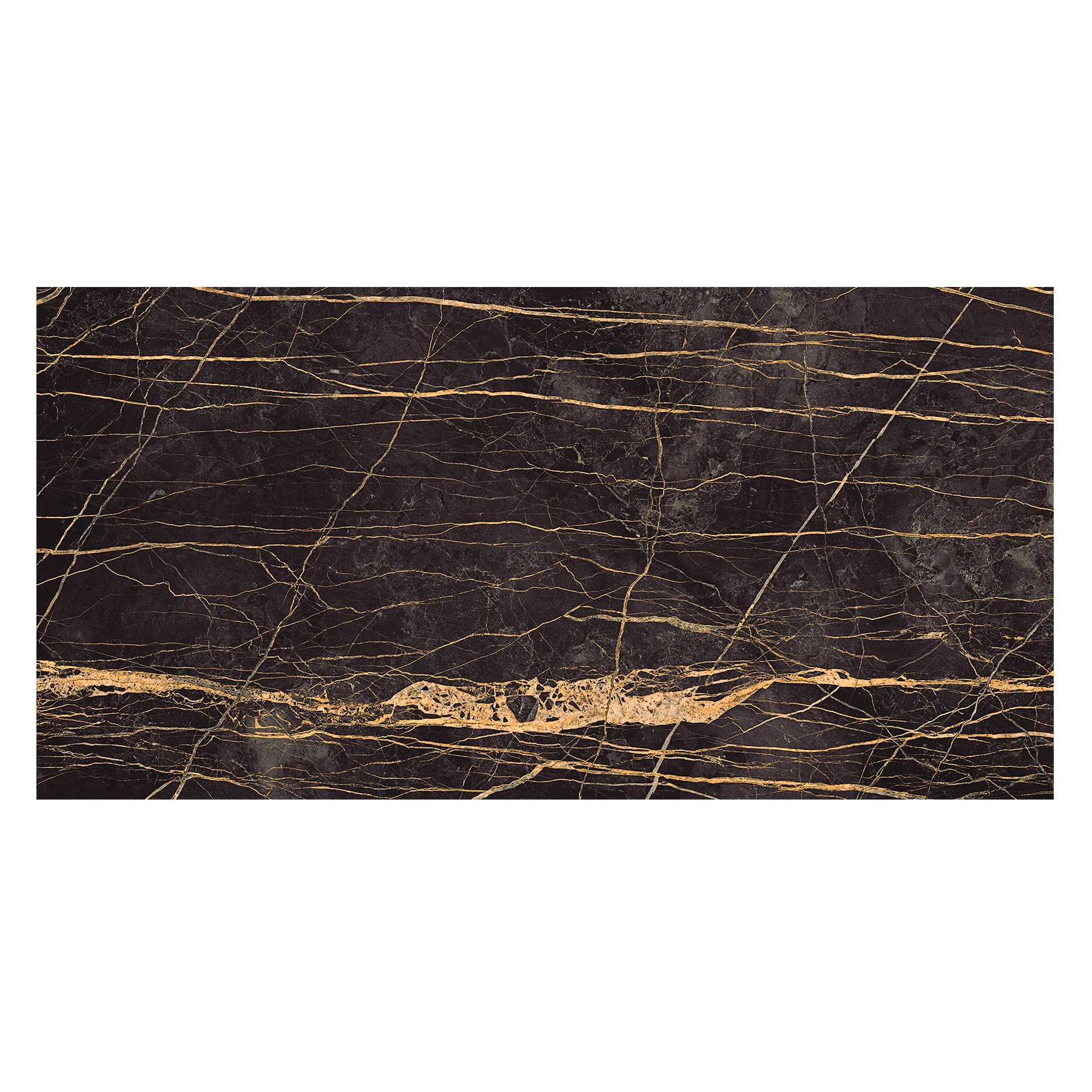 Porcelanato Marmorizado Polido Borda Reta Interno 60x120cm Dorato Elizabeth