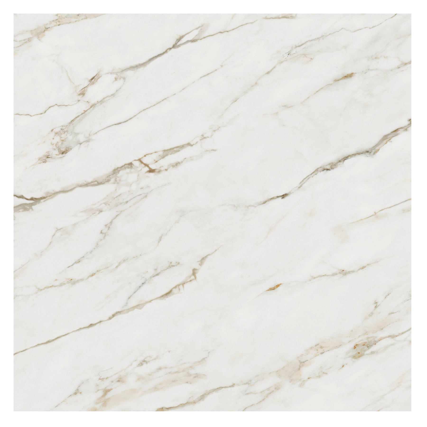 Porcelanato Marmorizado Acetinado Borda Reta Interno 100x100cm Piquiri Elizabeth
