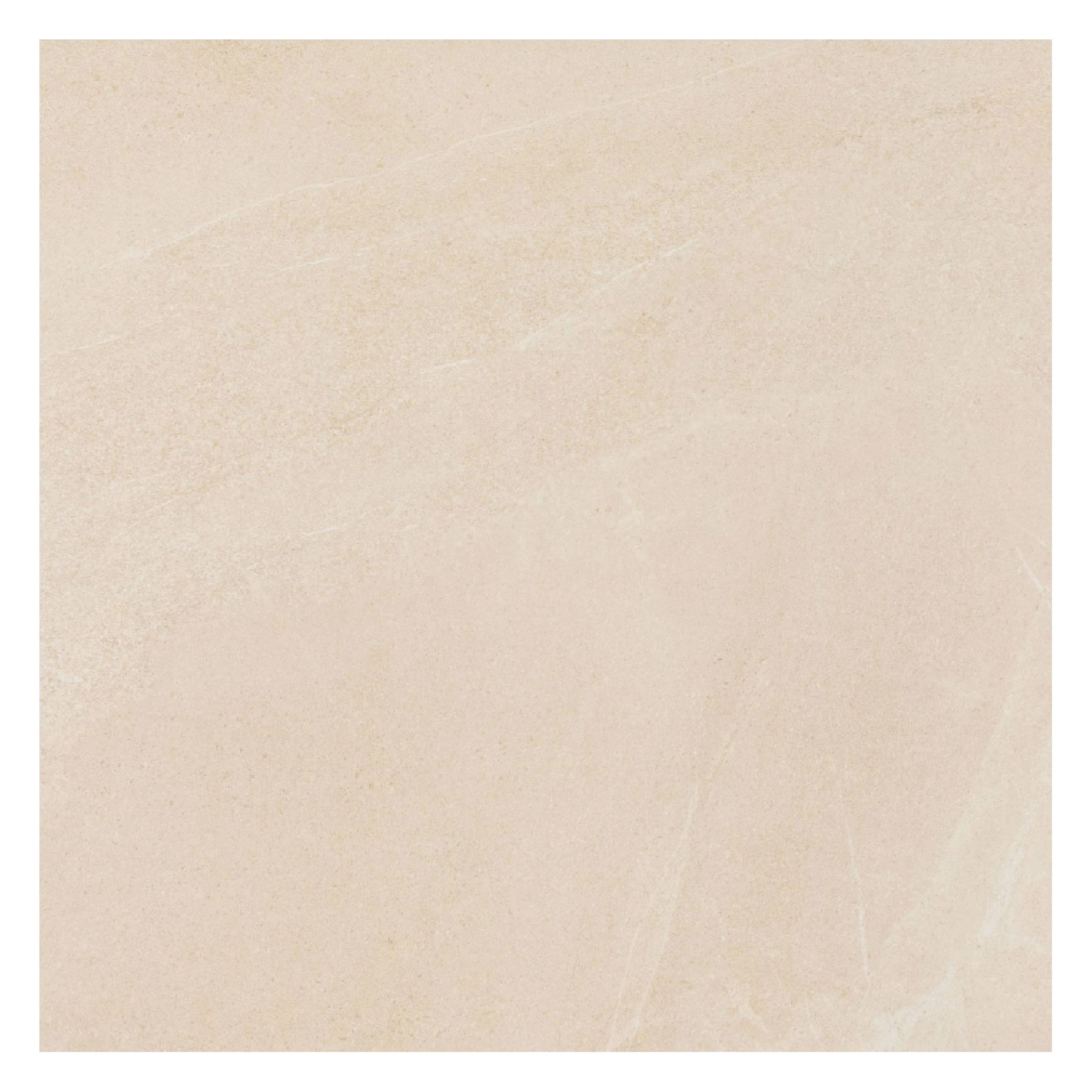 Porcelanato Cimentício Polido Borda Reta Interno 84x84cm Gobi Marfim Eliane