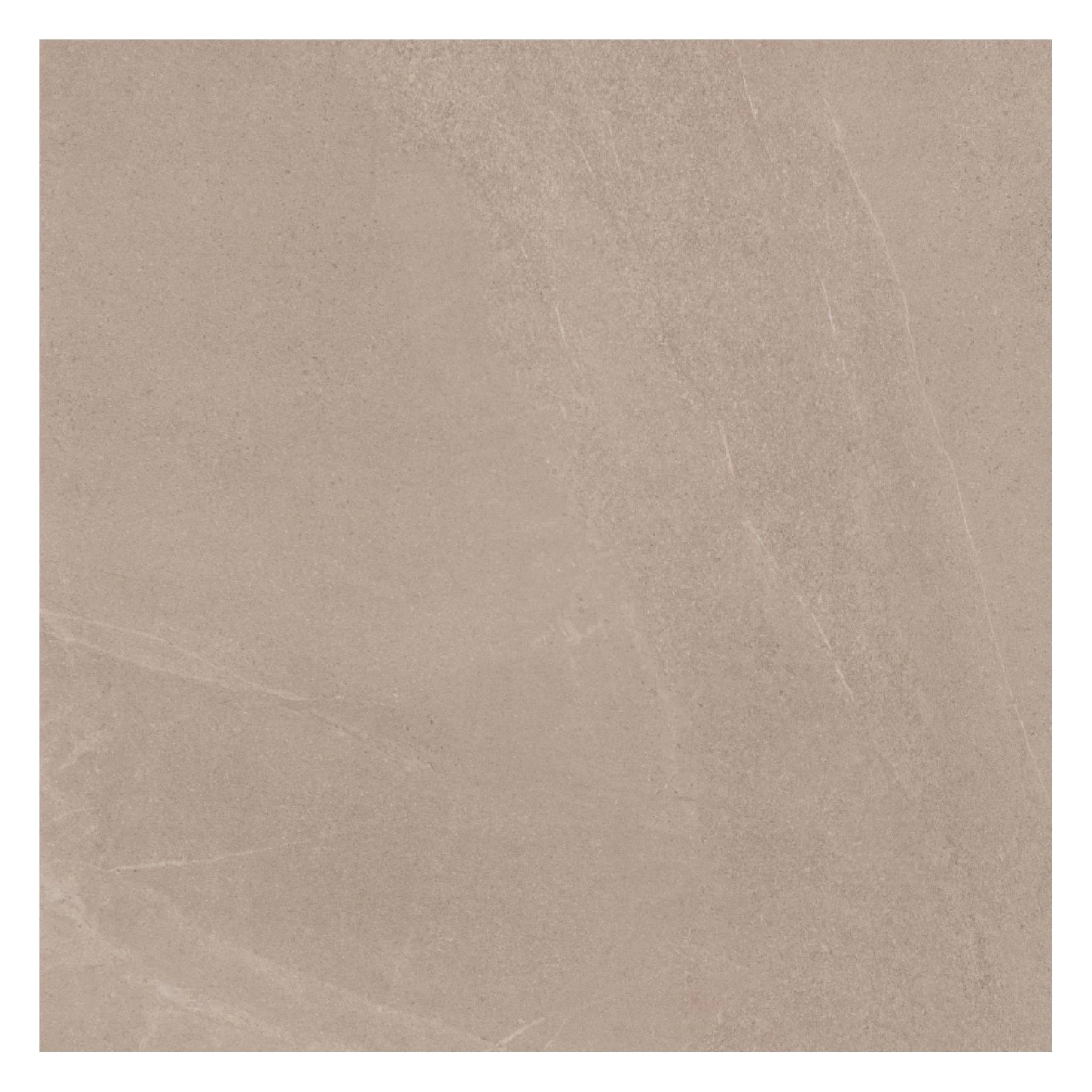 Porcelanato Cimentício Polido Borda Reta Interno 84x84cm Gobi Greige Eliane