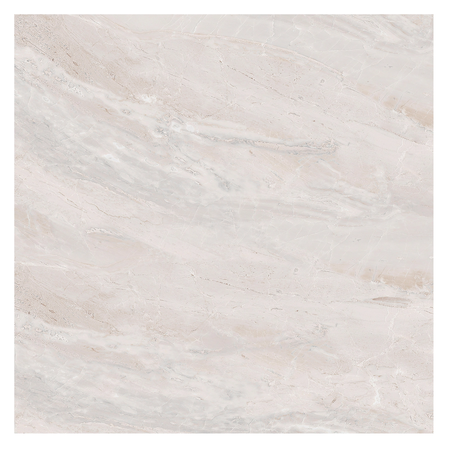 Porcelanato Marmorizado Polido Borda Reta Interno 84x84cm Perlato Marmo Elizabeth