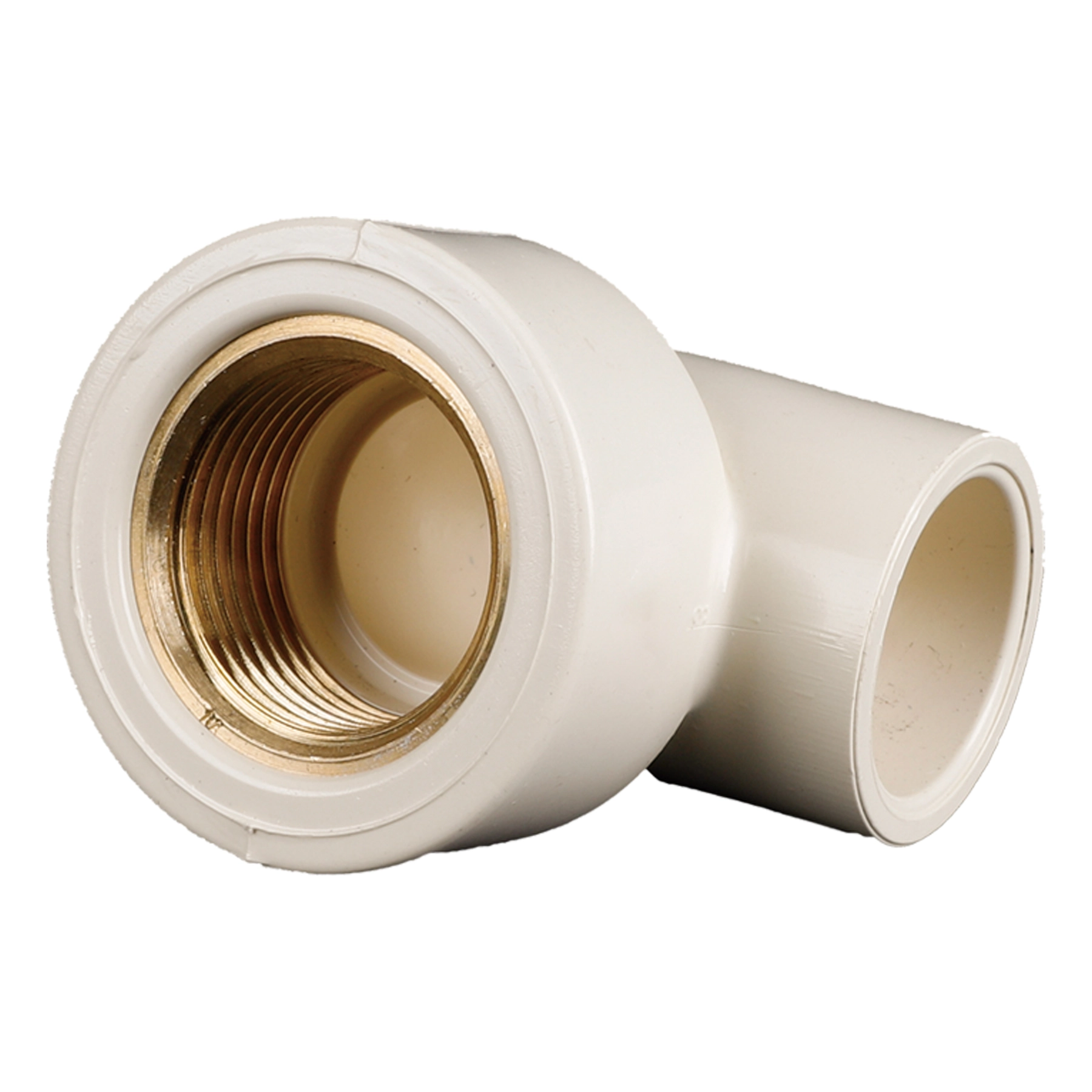 Joelho 90° de Transposição CPVC Soldável para Água Quente 22x22mm 3/4x3/4 Plastilit
