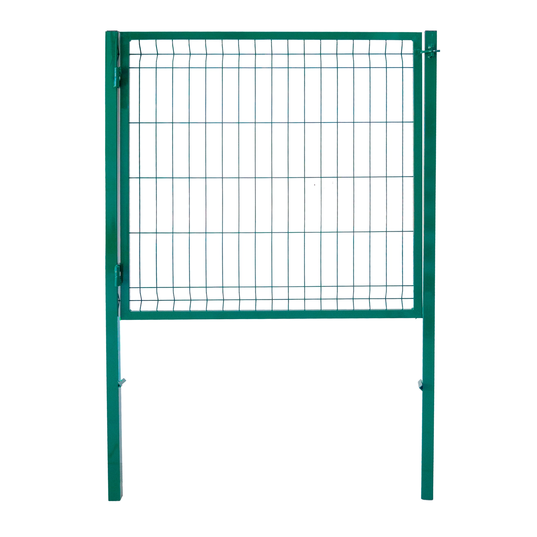 Portao Gradil PVC 1,15x2,08m Base de Parafusar Verde Total Telas