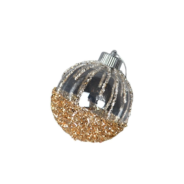 Bola Natal Translucidas Ch 10cm Bd2659 Tok Da Casa