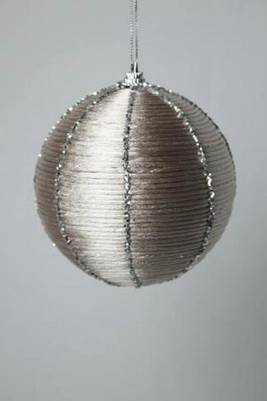 Bola Decorada Champanhe 10cm C/3