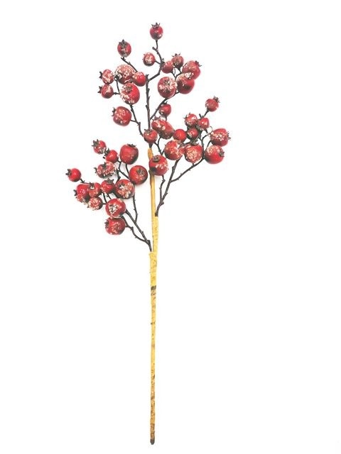 Galho Berry Vermelho 54cm En479 Tok Da Casa