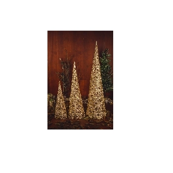 Arvore Cone Decor Do 806040cm 3un Dg777tok Da Casa