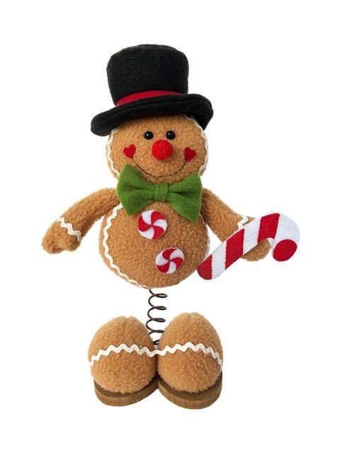 Boneco Cookie Mola Cartola Marrom 20cm Bt858 Tok Da Casa