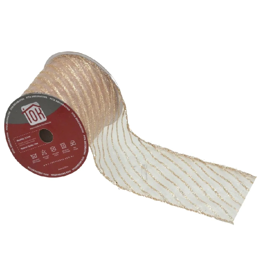 Fita Rose 6.3cmx9.14m Ft2241 Tok Da Casa