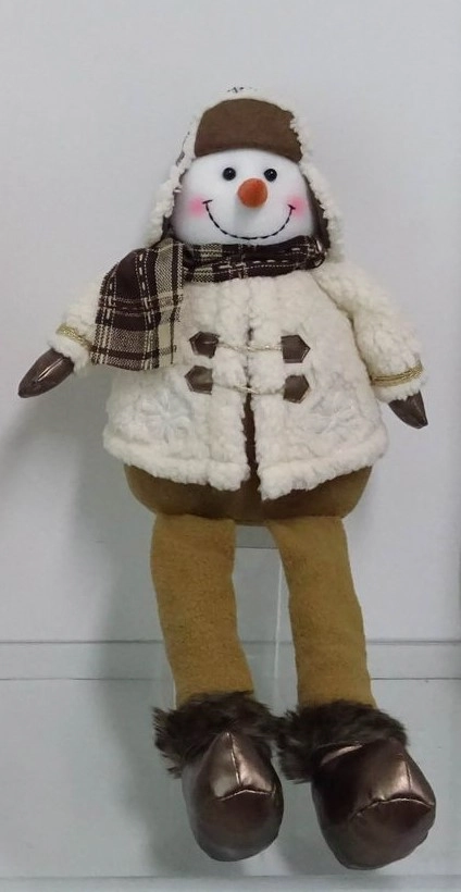 Boneco Neve Sentado Honey Brdo 19x10x60cm Bt1986 Tok Da Casa