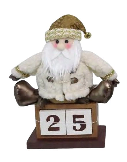 Calendario Papai Noel Honey Br Do 15x6x25cm Bt1991 Tok Da Casa