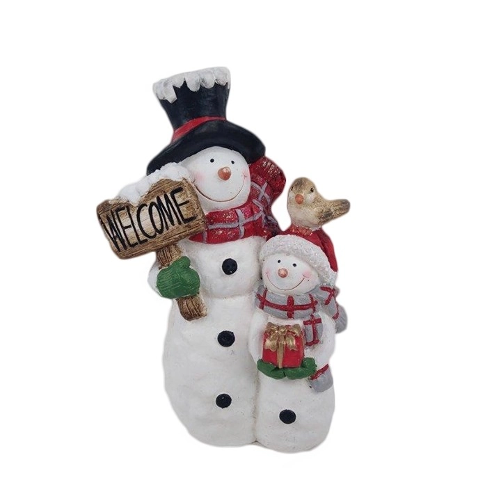 Boneco De Neve Vm Br 50x18x33cm Dg2013 Tok Da Casa