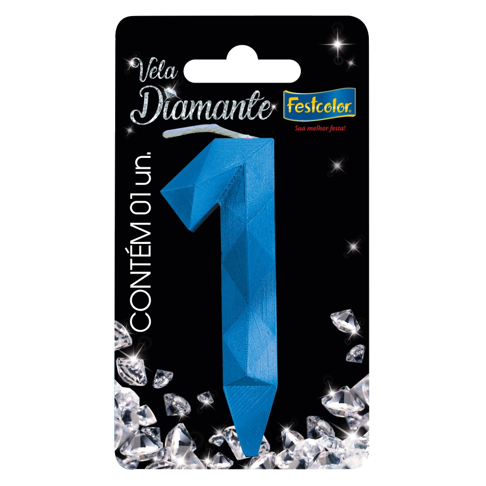 Vela Diamante Azul N 1 Fes