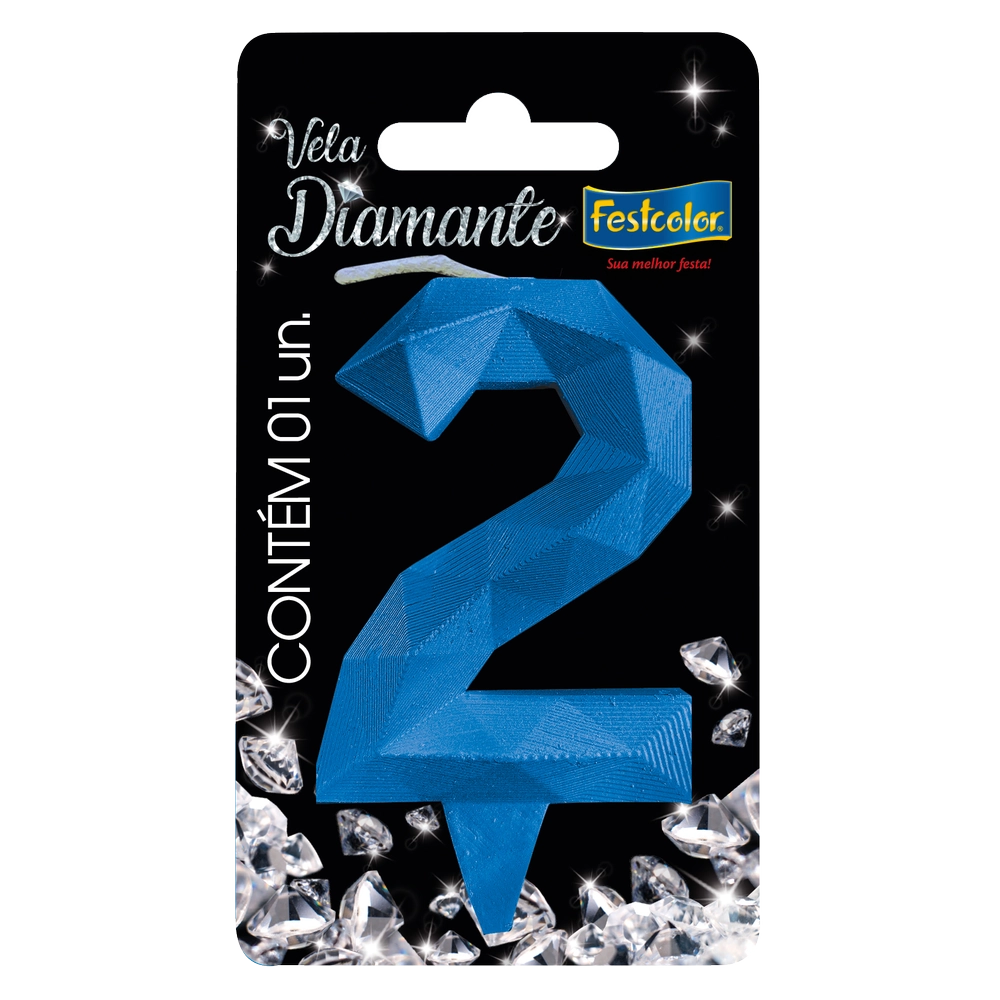 Vela Diamante Azul N 2 Fes