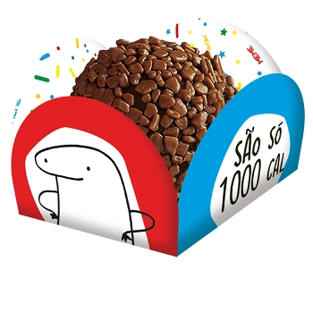 Porta Forminha Flork Meme 40un 109898 Festcolorr