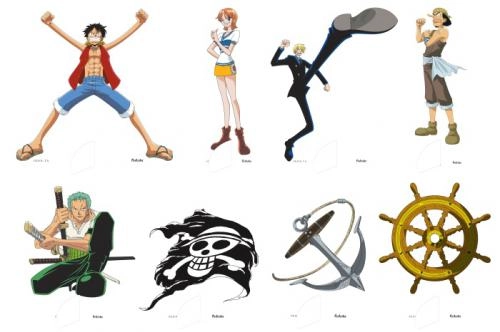 Decoração De Mesa Festa One Piece Festcolor 8un