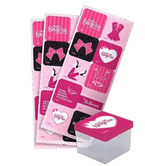 Adesivo Chá De Lingerie Festcolor 30un
