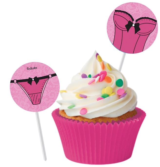 Bandeirinha Para Doce Chá Lingerie Festcolor 8un