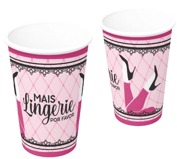Copo De Papel Cha Lingerie C/08 Festcolor
