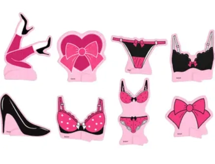 Decoracao De Mesa Cha Lingerie C/08 Festcolor