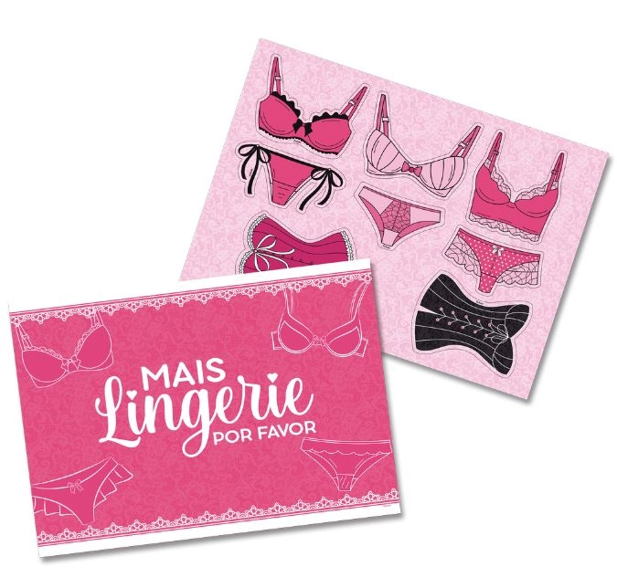 Kit Decorativo Chá De Lingerie Festcolor